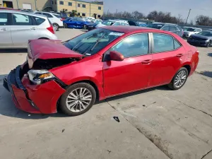 Toyota Corolla L 1.8L 4 2014