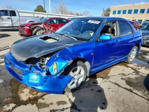 Subaru Impreza WRX 2.0L 4 2003