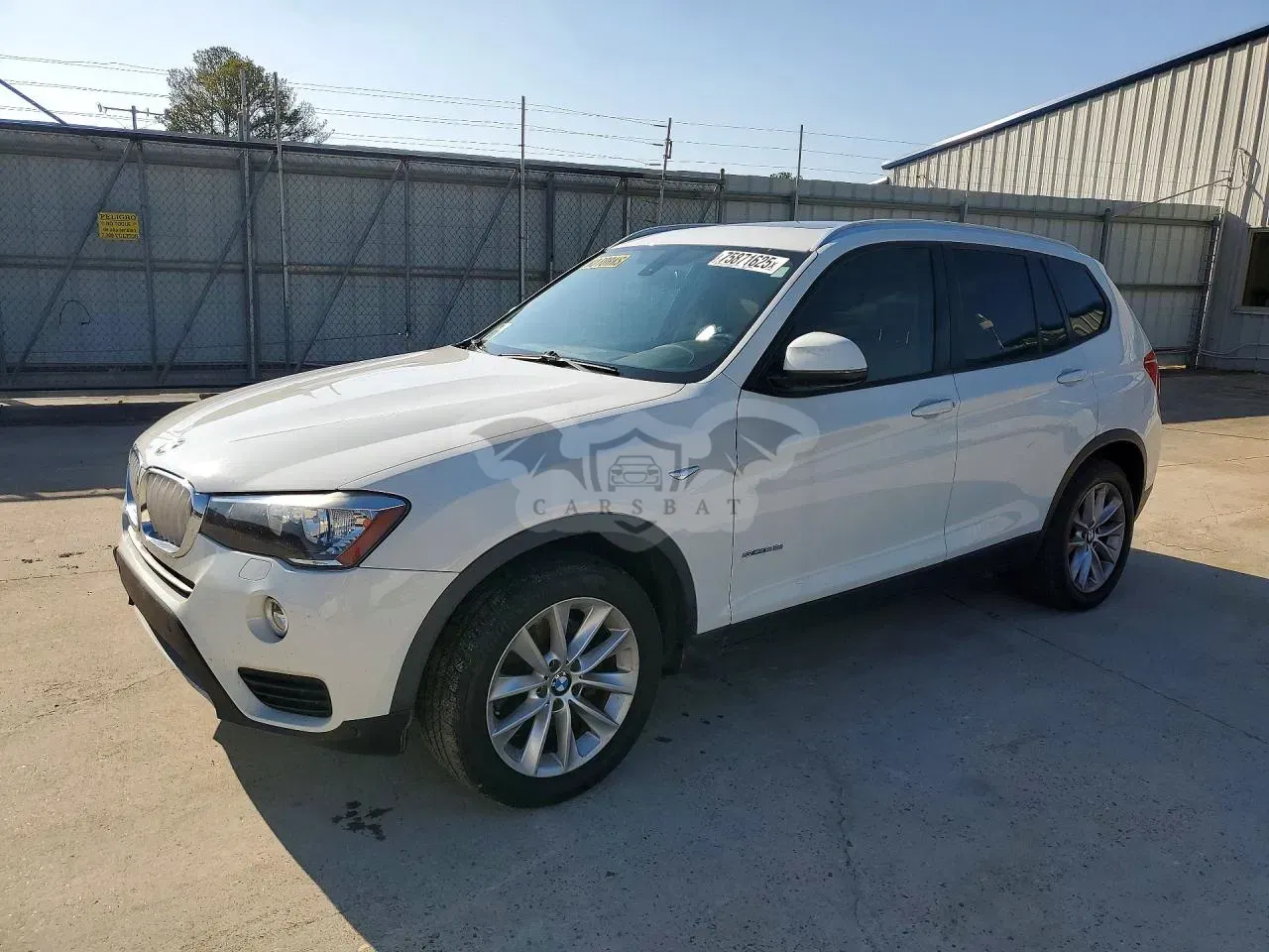 BMW X3 SDRIVE28I 2.0L 4 2017