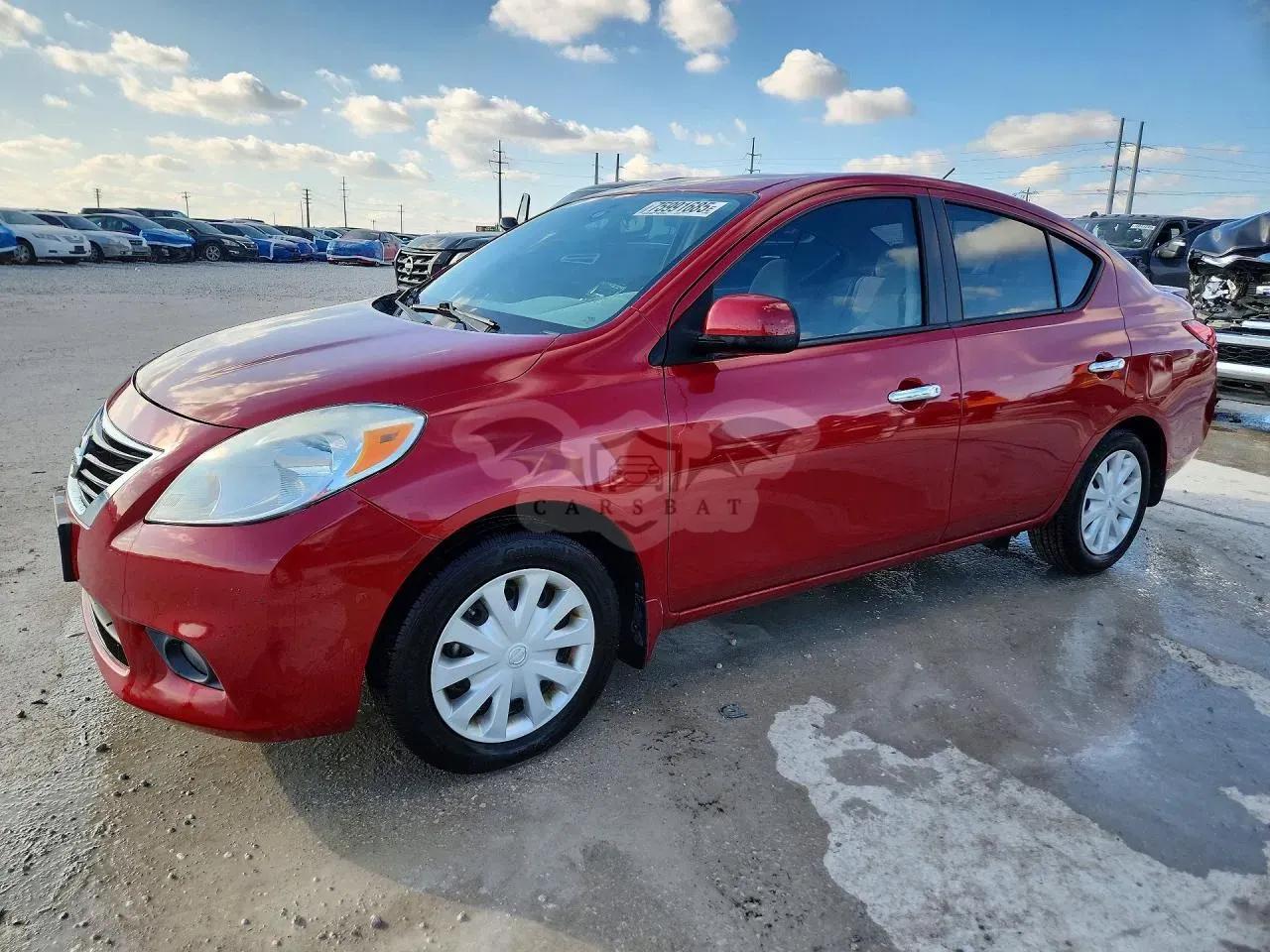 Nissan Versa S 1.6L 4 2013