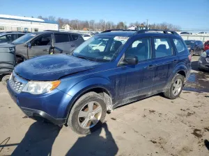 Subaru Forester 2.5X 2.5L 4 2012