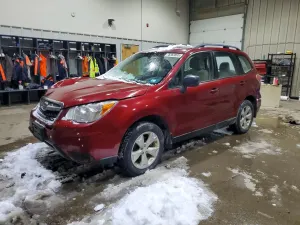 Subaru Forester 2.5I 2.5L 4 2016