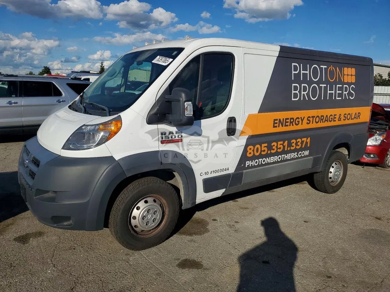 RAM ProMaster 1500 STANDARD 3.6L 6 2017
