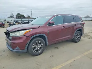 Toyota Highlander XLE 3.5L 6 2016