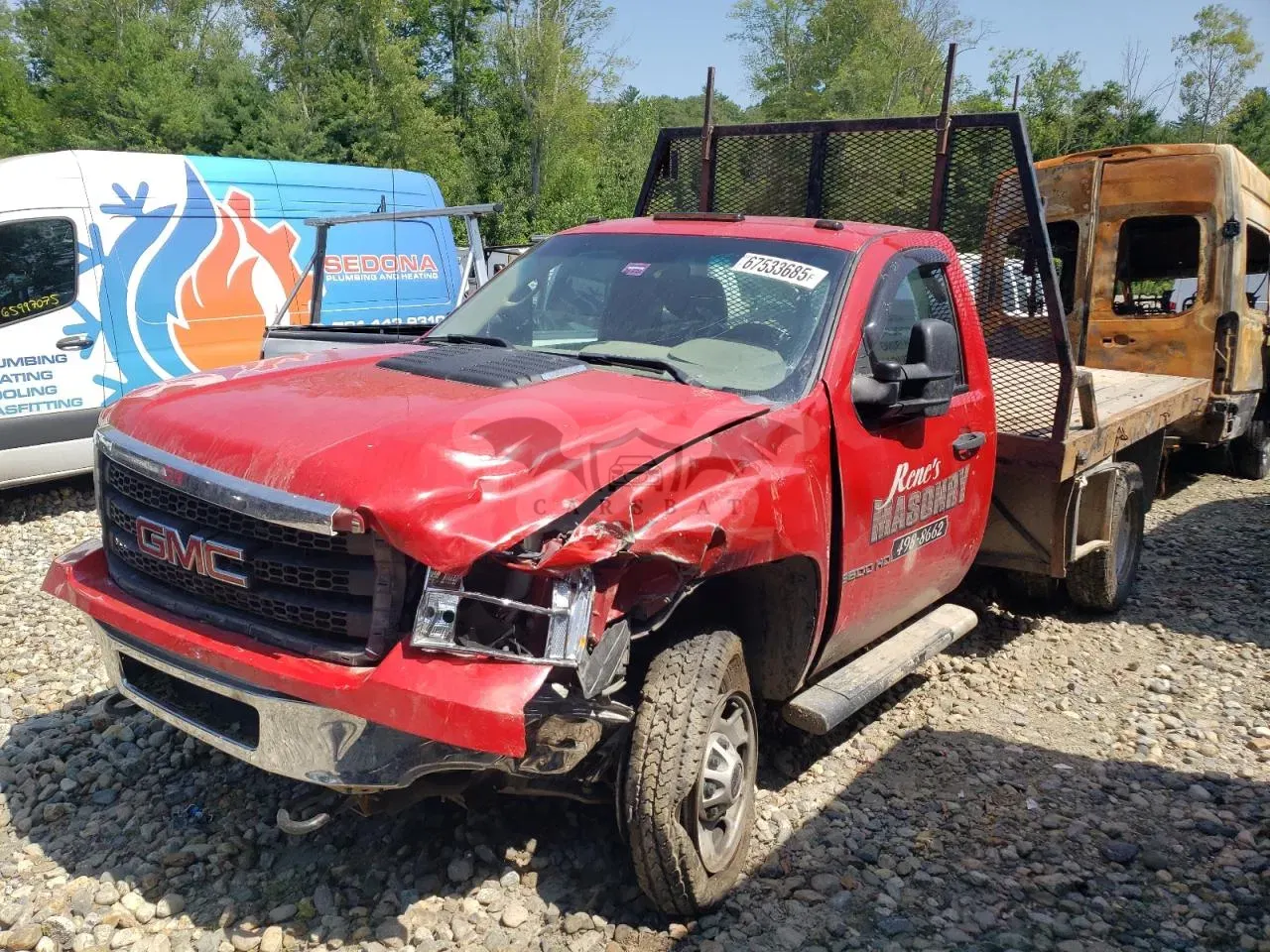 GMC Sierra K2500 HEAVY DUTY 6.0L 8 2013