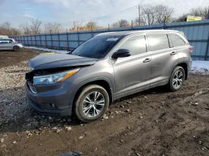 Toyota Highlander XLE 3.5L 6 2016