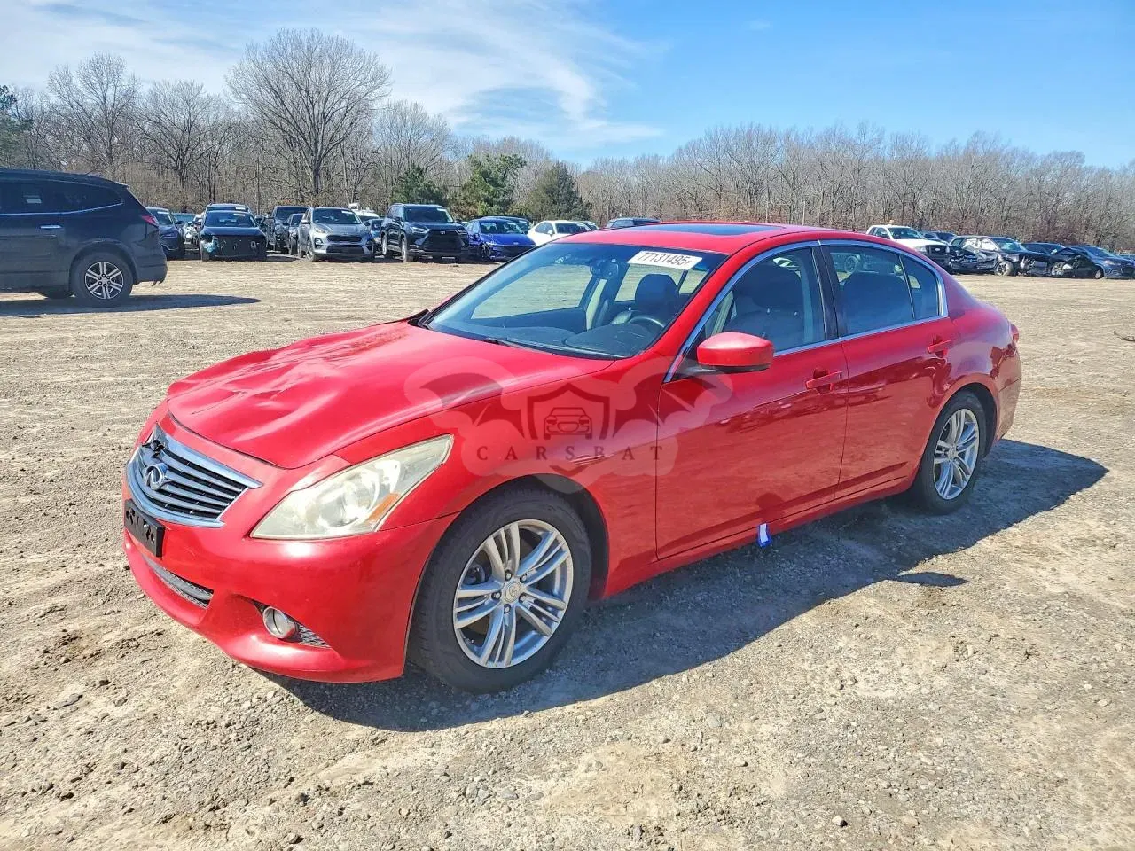 Infiniti G37 BASE 3.7L 6 2012
