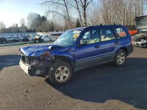 Subaru Forester 2.5X 2.5L 4 2003