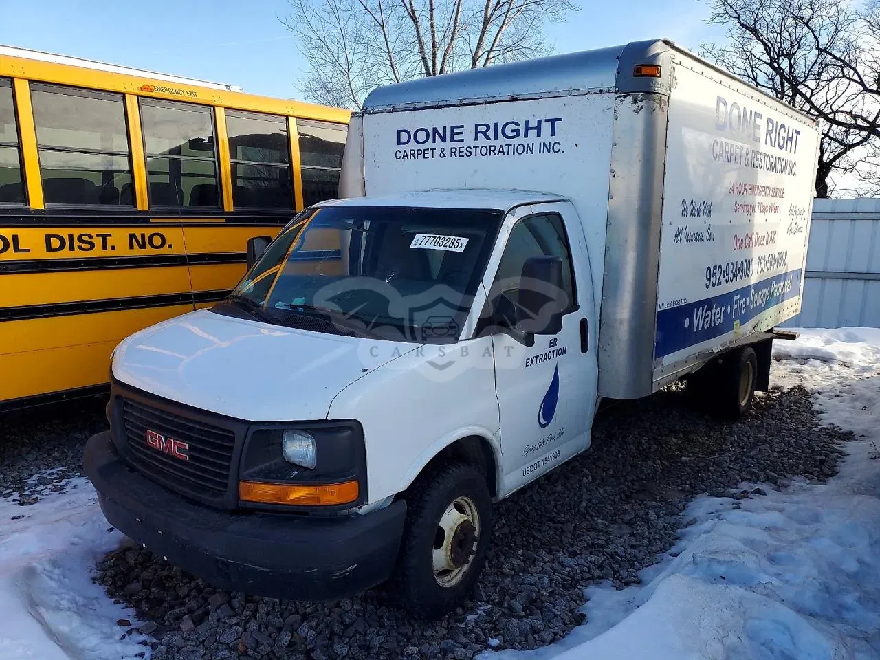 GMC Savana CUTAWAY G3500 4.8L 8 2012