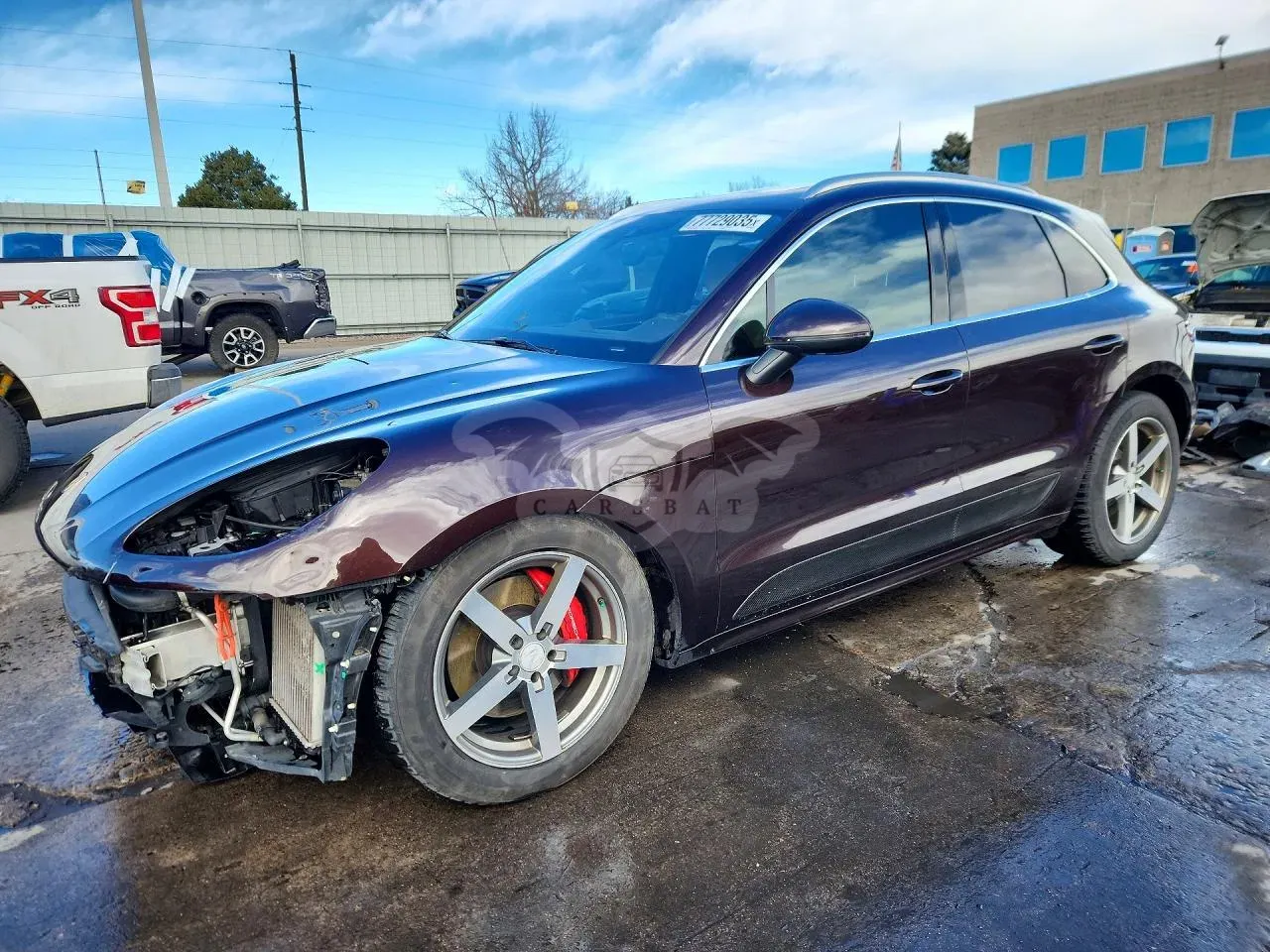 Porsche Macan TURBO 3.6L 6 2016