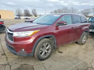 Toyota Highlander XLE 3.5L 6 2015
