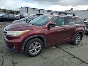 Toyota Highlander XLE 3.5L 6 2015