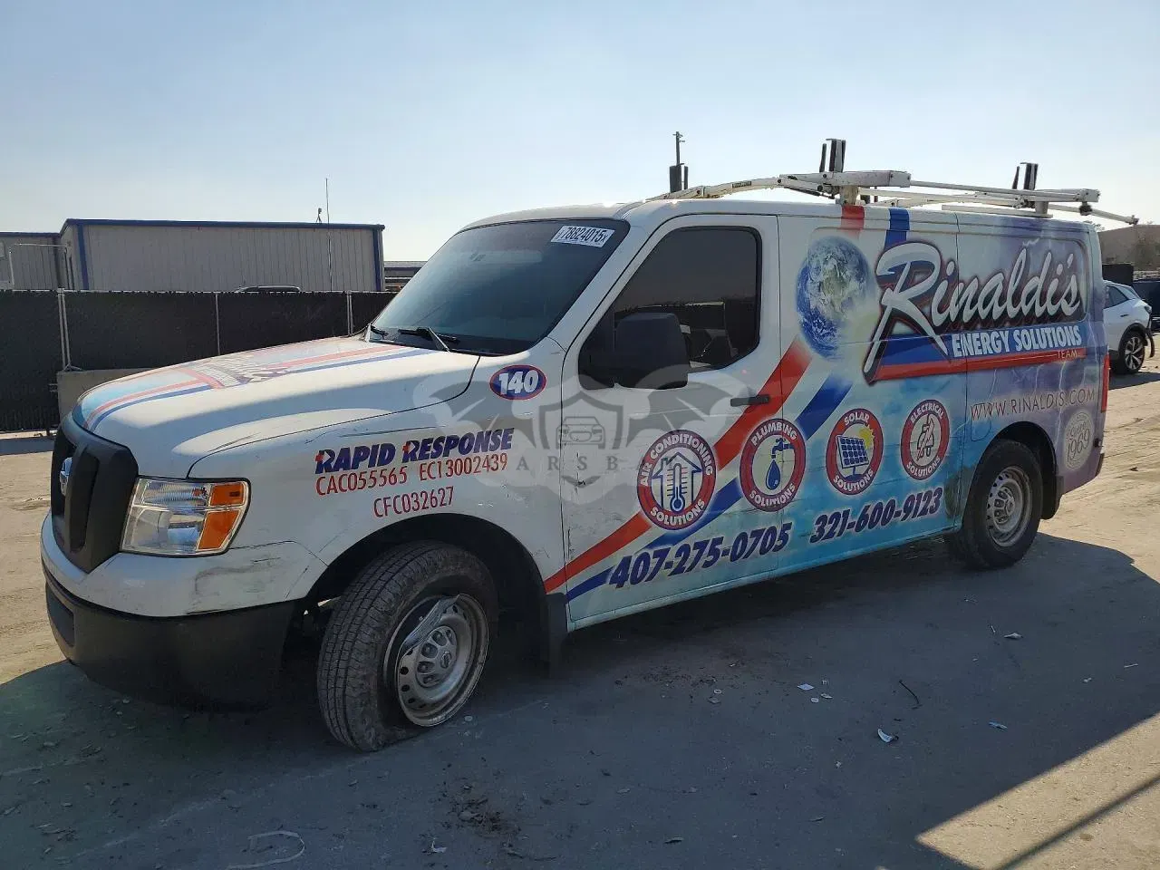 Nissan NV series 4.0L 6 2020