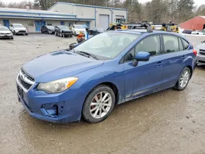 Subaru Impreza 2.0L 4 2013