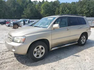 Toyota Highlander 2.4L 4 2007
