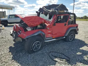 Jeep Wrangler X 4.0L 6 2004