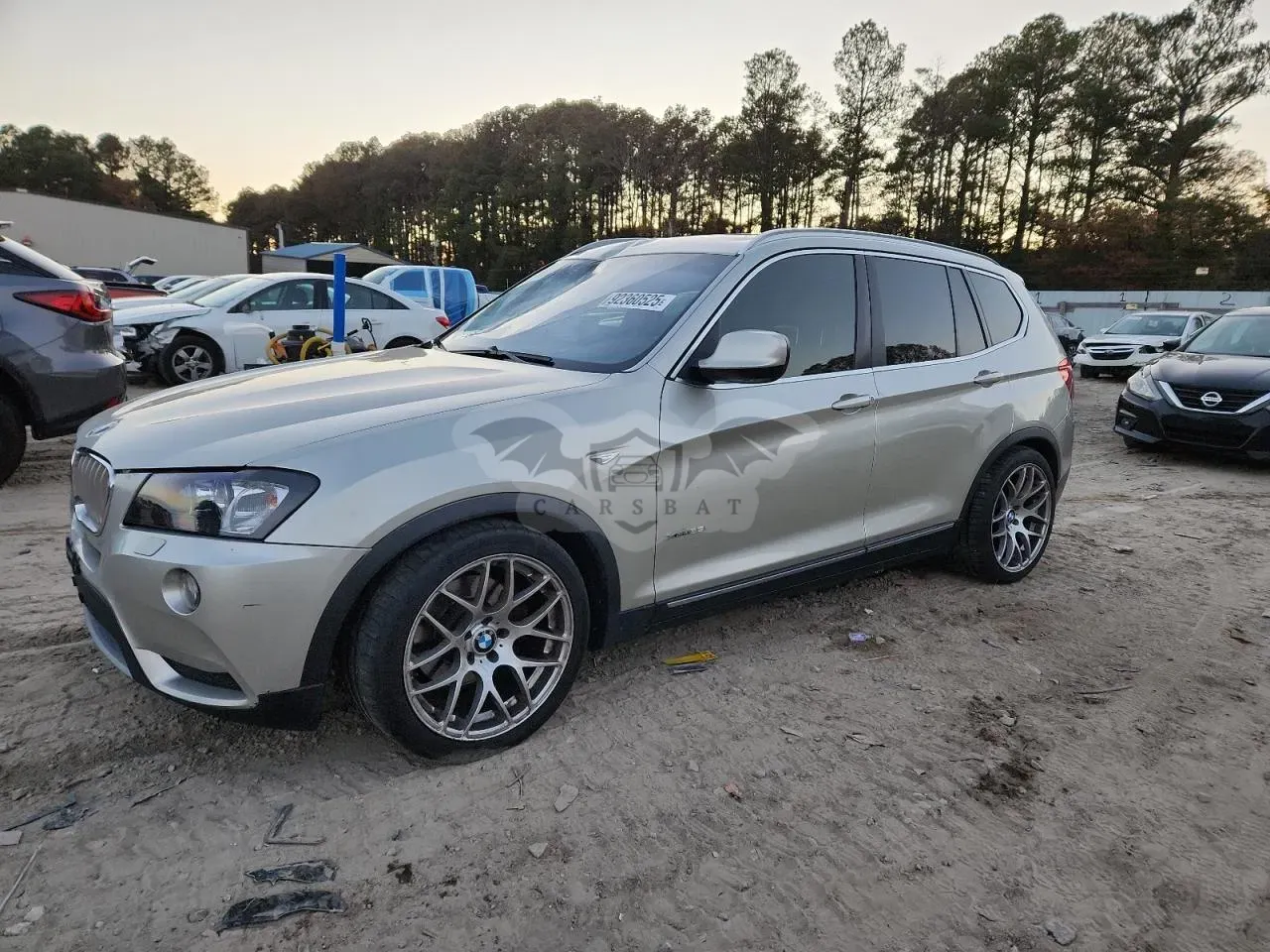 BMW X3 XDRIVE35I 3.0L 6 2011
