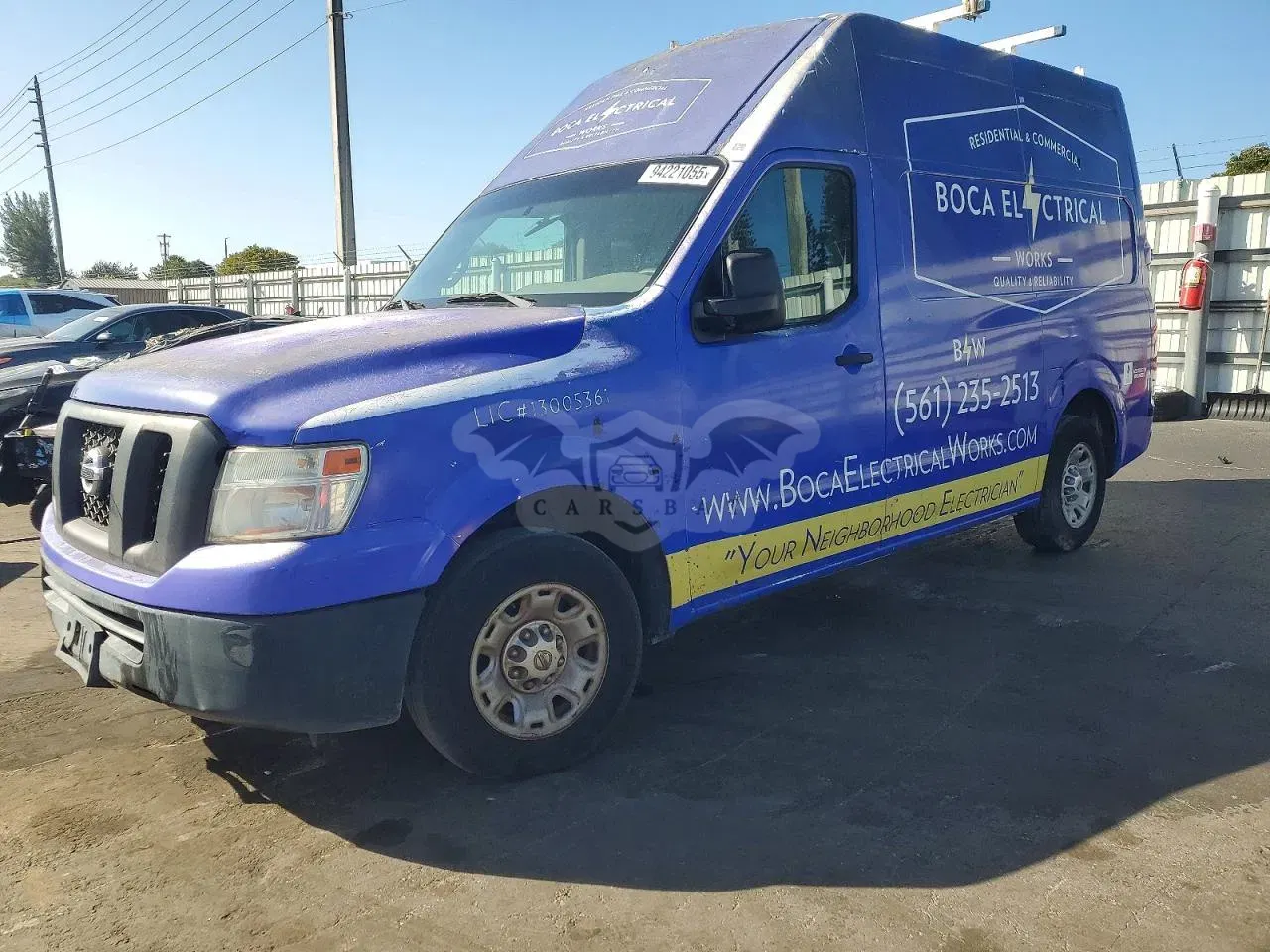 Nissan NV2500 4.0L 6 2012