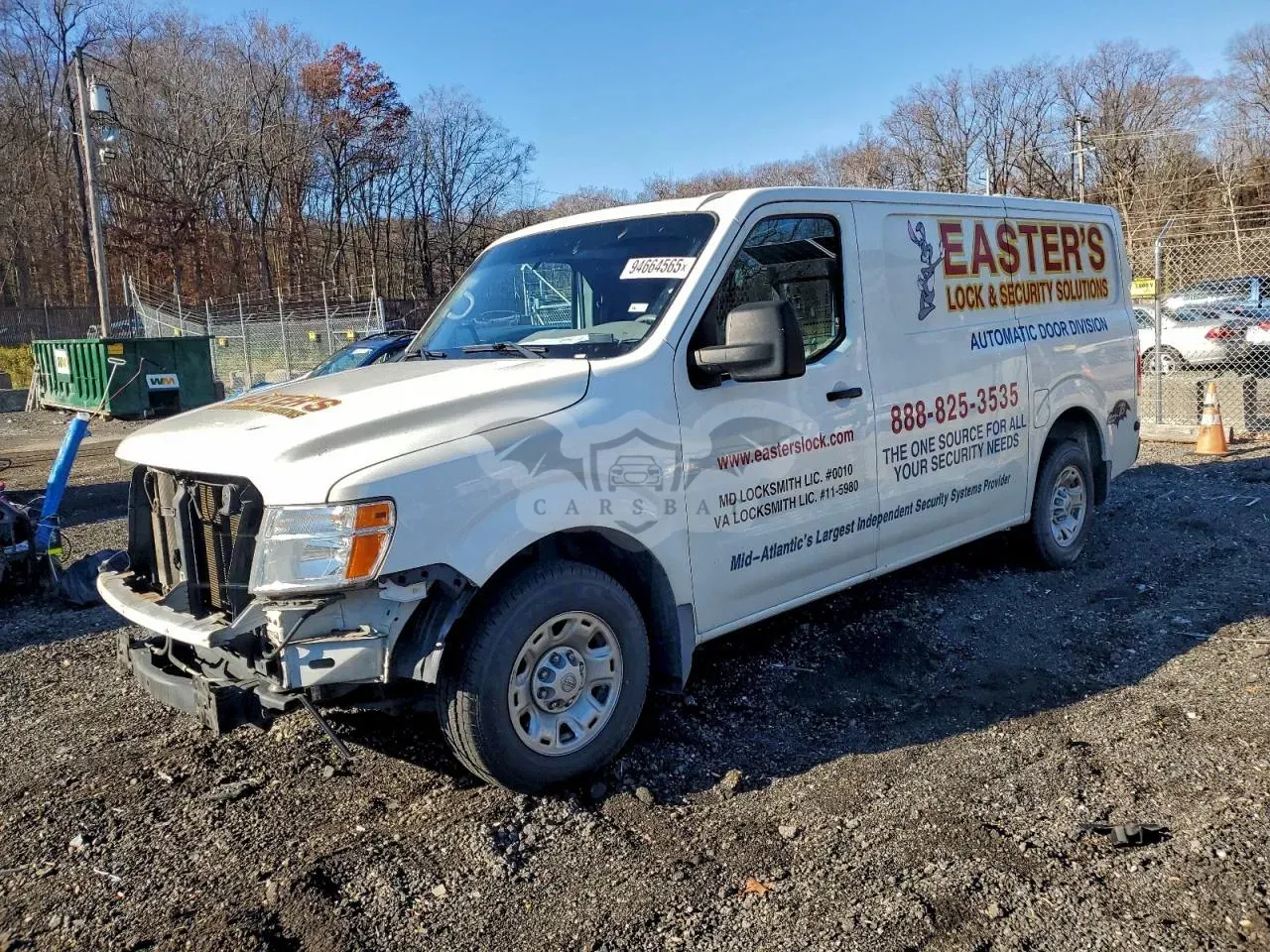 Nissan NV series 2500 S 4.0L 6 2020