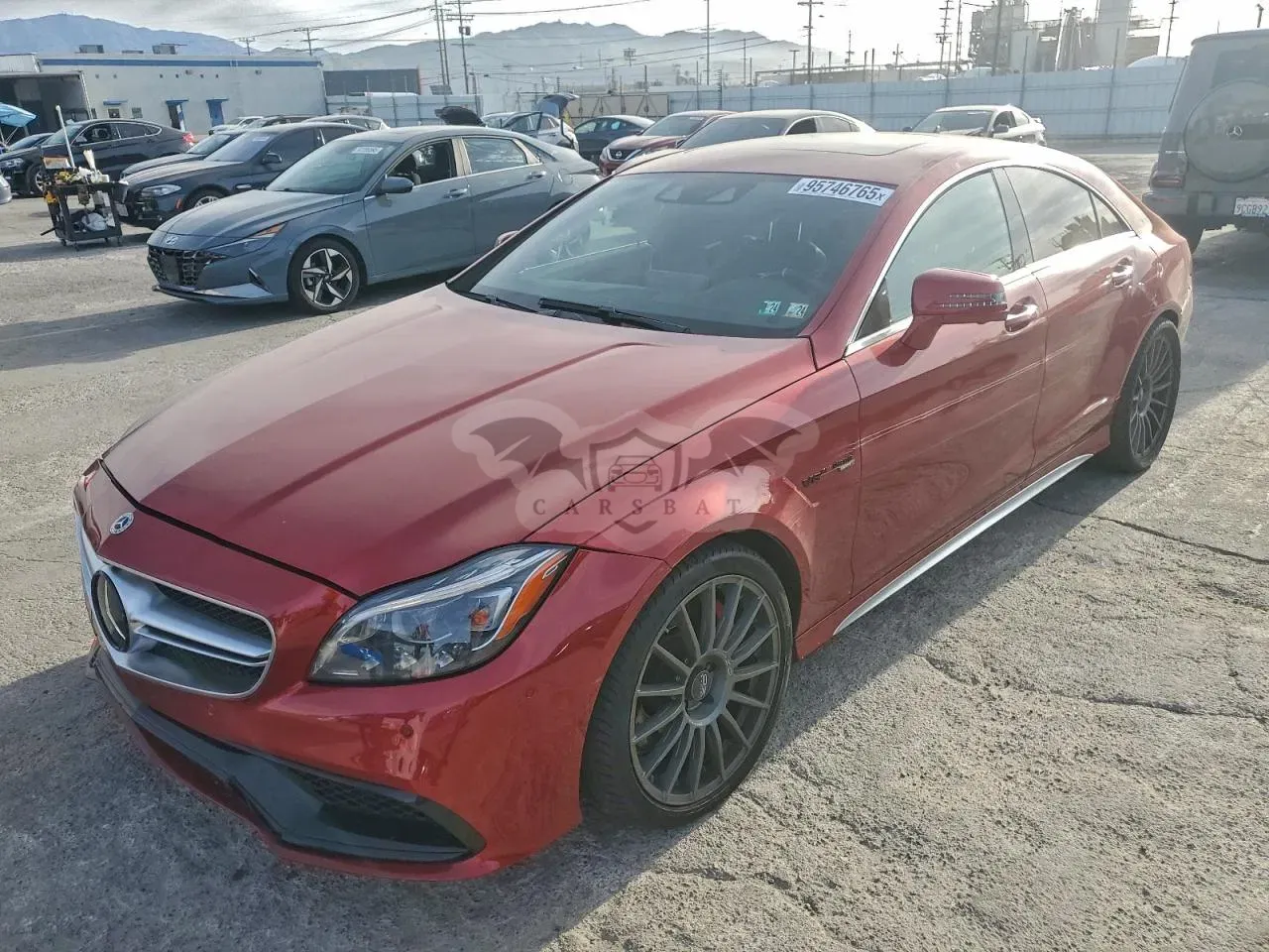 Mercedes-Benz CLS 63 AMG S-MODEL 5.5L 8 2015