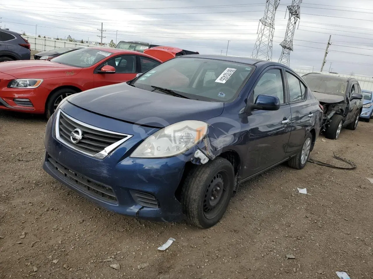 Nissan Versa S 1.6L 4 2012
