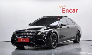 Mercedes-benz S-class S63 AMG 4MATIC+ 2018
