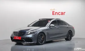 Mercedes-benz S-class S63 AMG 4MATIC+ 2019