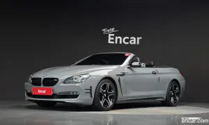 Bmw 6-series 640i Convertible 2012