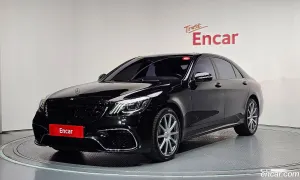 Mercedes-benz S-class S63 AMG 4MATIC+ 2018