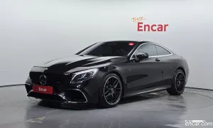 Mercedes-benz S-class S63 AMG 4MATIC Coupe 2015