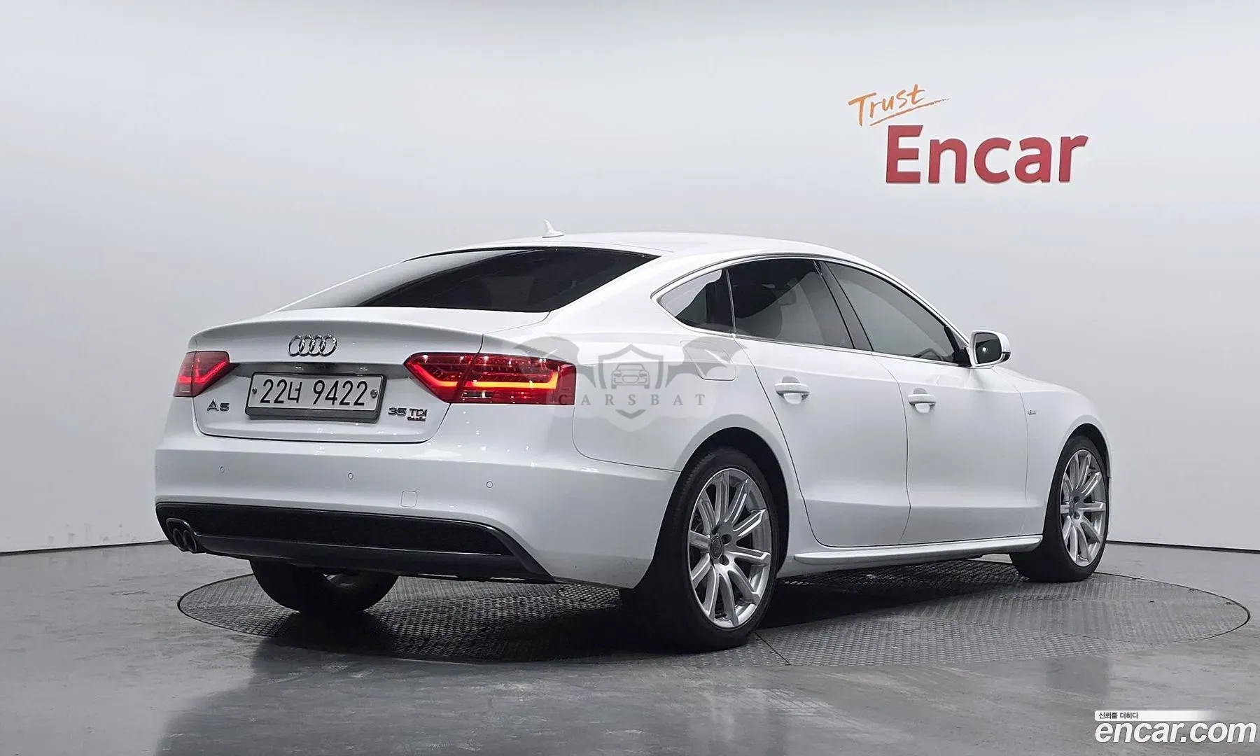 Audi A5 8TA 35 TDI Quattro dynamic Sportback 2014