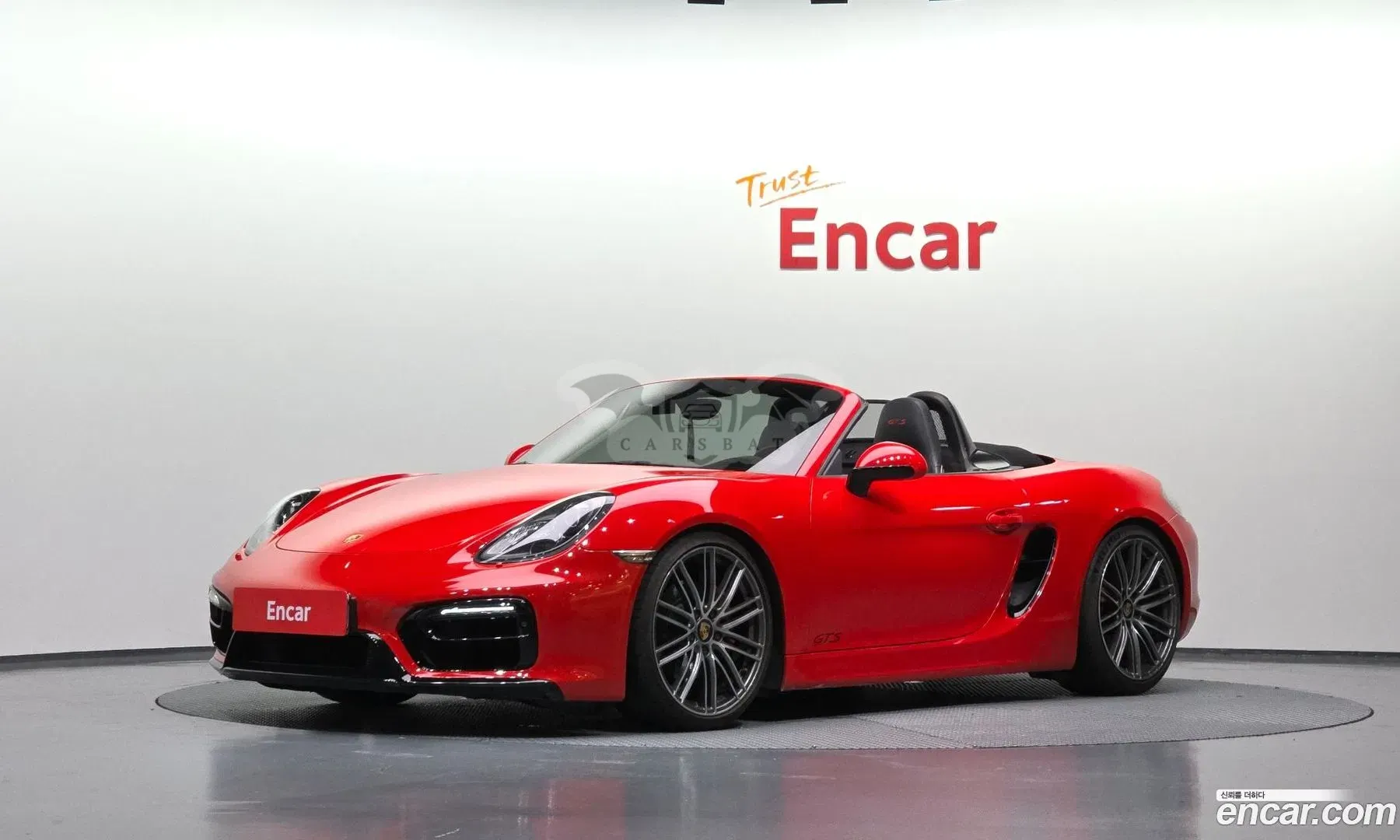Porsche Boxster 981 3.4 GTS 2015