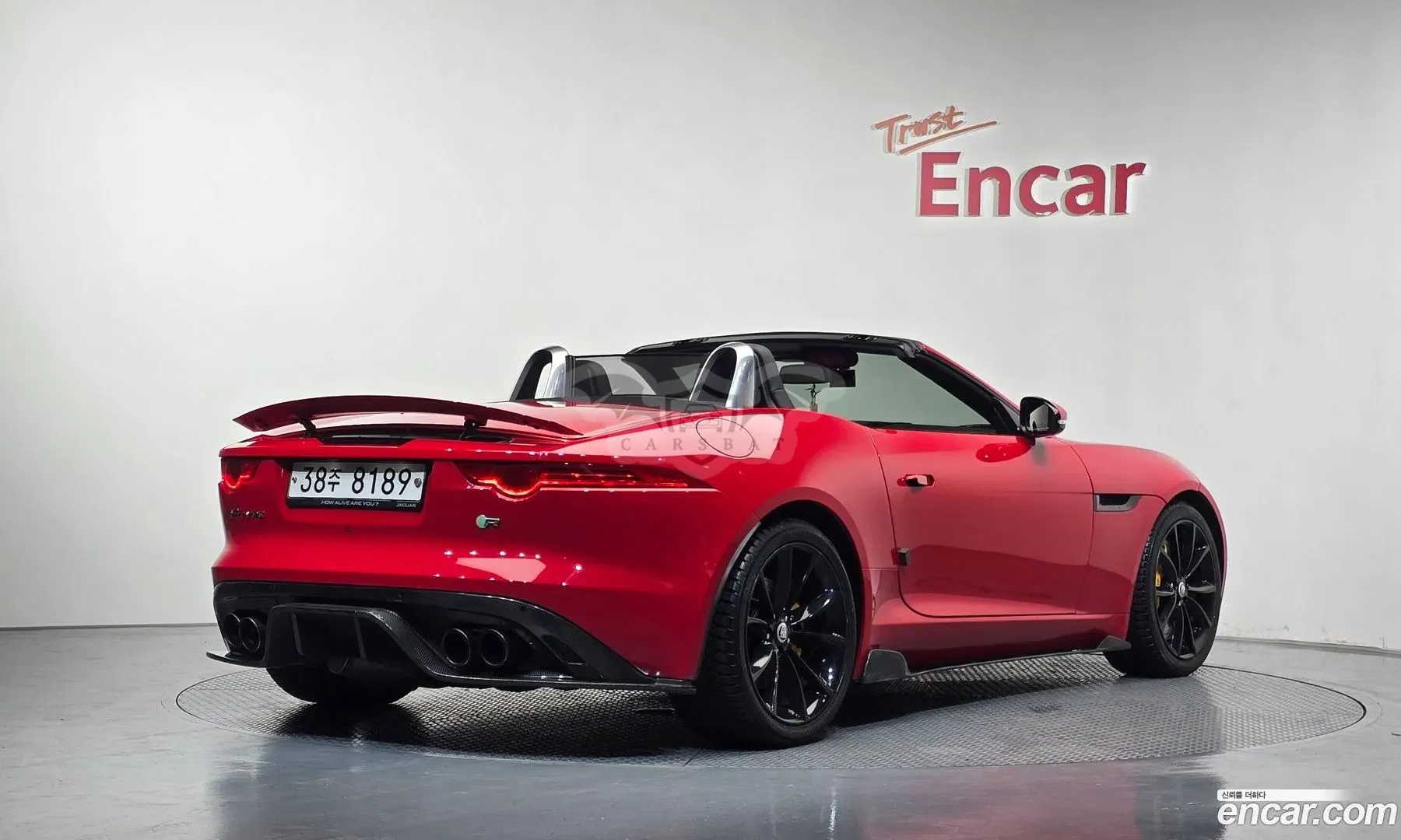 Jaguar F-type X152 3.0 S Convertible 2014