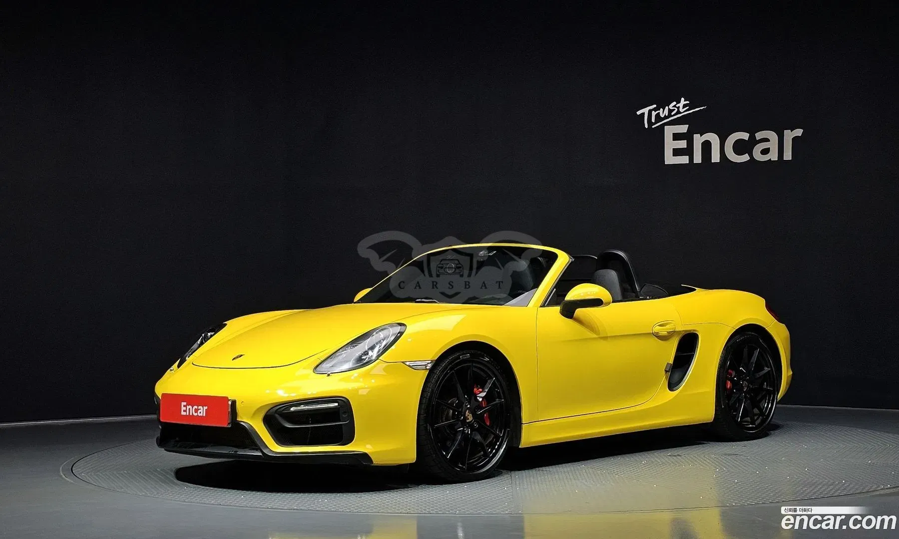 Porsche Boxster 981 S 3.4 2013