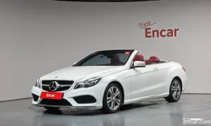 Mercedes-benz E-class E200 Cabriolet 2015