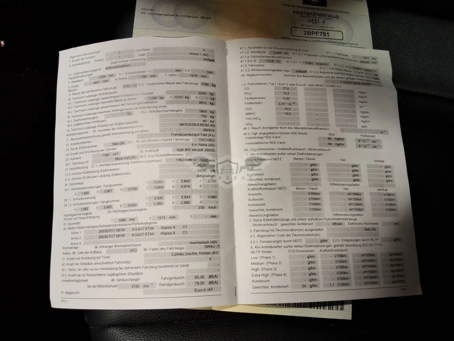 Mercedes-Benz B 250e Business Solution 2022