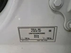 Tesla Model Y Long Range 78 kWh 2022