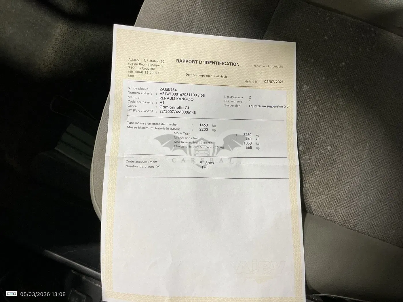 Renault Kangoo Express 1.5 DCI Comfort 2021
