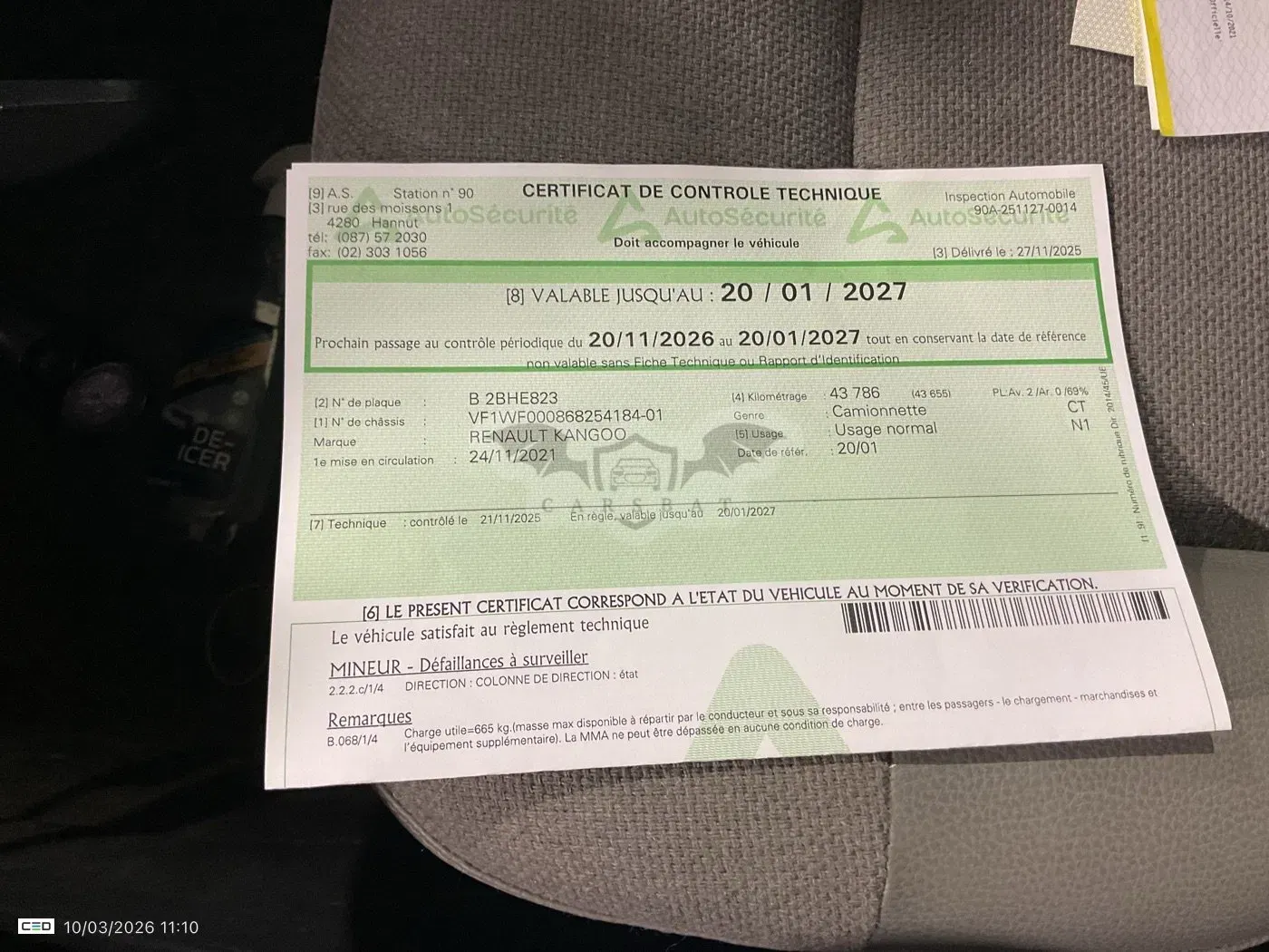 Renault Kangoo Express 1.5 DCI Comfort 2021