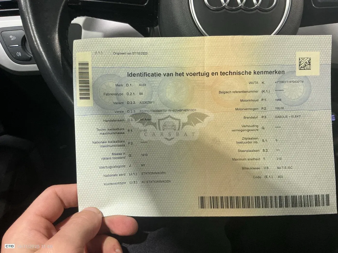 Audi A4 Avant 30 TDI Business 2020