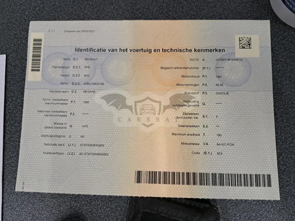Renault Megane Grandtour 1.5 DCI Intens 2021
