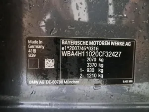 BMW 4 Series Gran Coupé 418i M Sport 2021