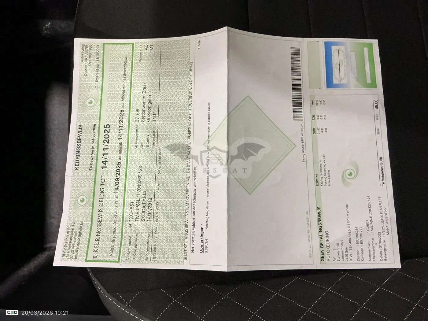 Skoda Fabia Combi 1.0 TSI Ambition 2019