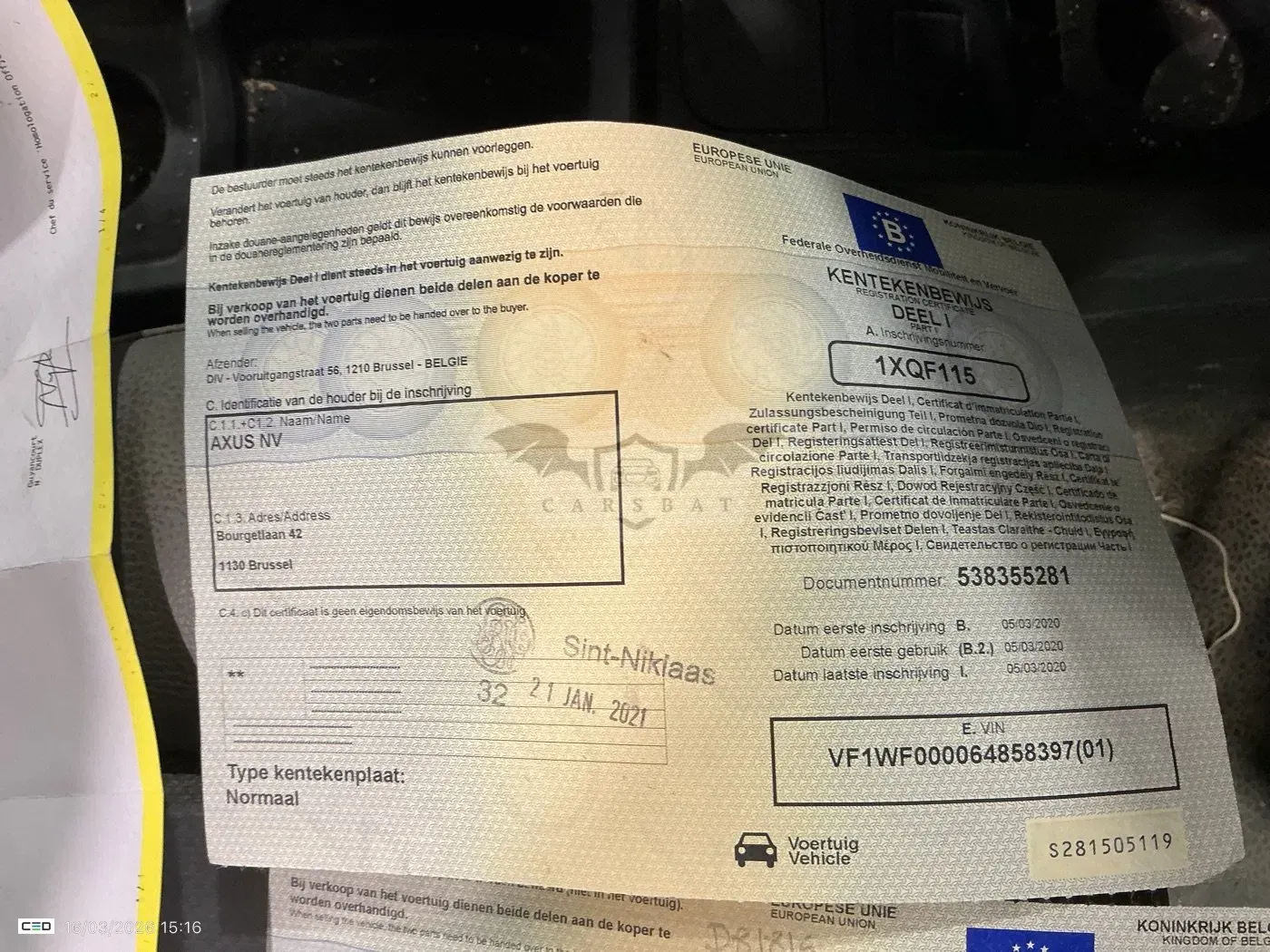 Renault Kangoo Express 1.5 DCI Comfort 2020