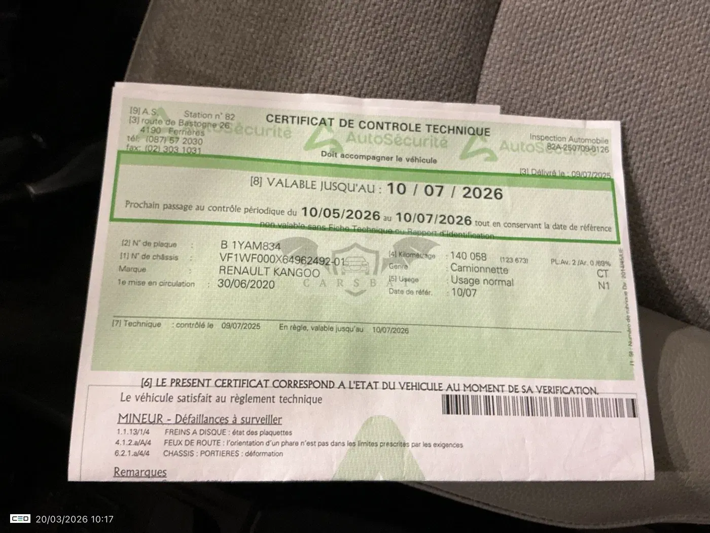 Renault Kangoo Express 1.5 DCI Comfort 2020