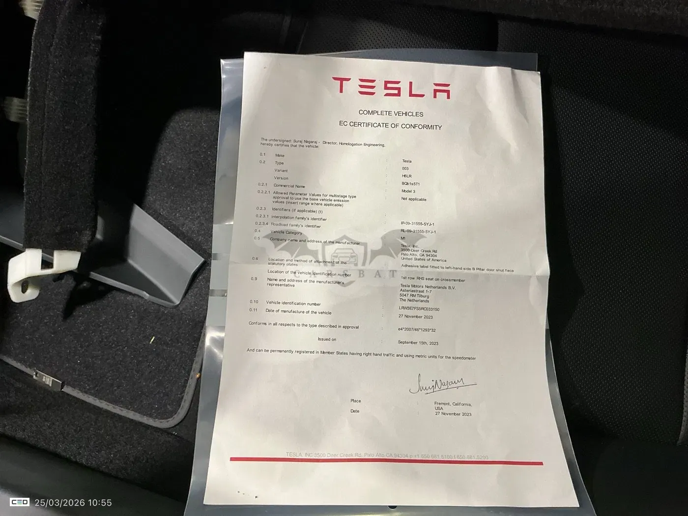 Tesla Model 3 2024