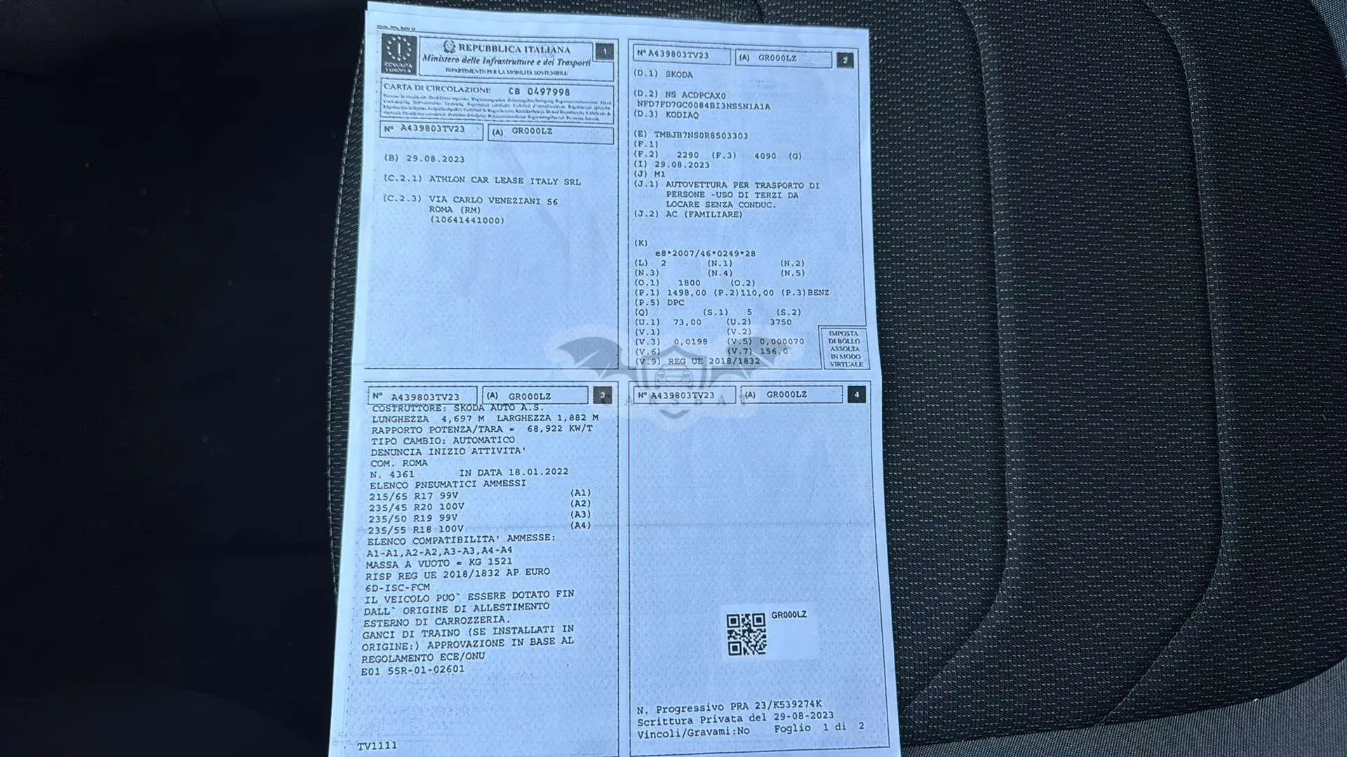 Skoda Kodiaq 1.5 TSI Executive 2023
