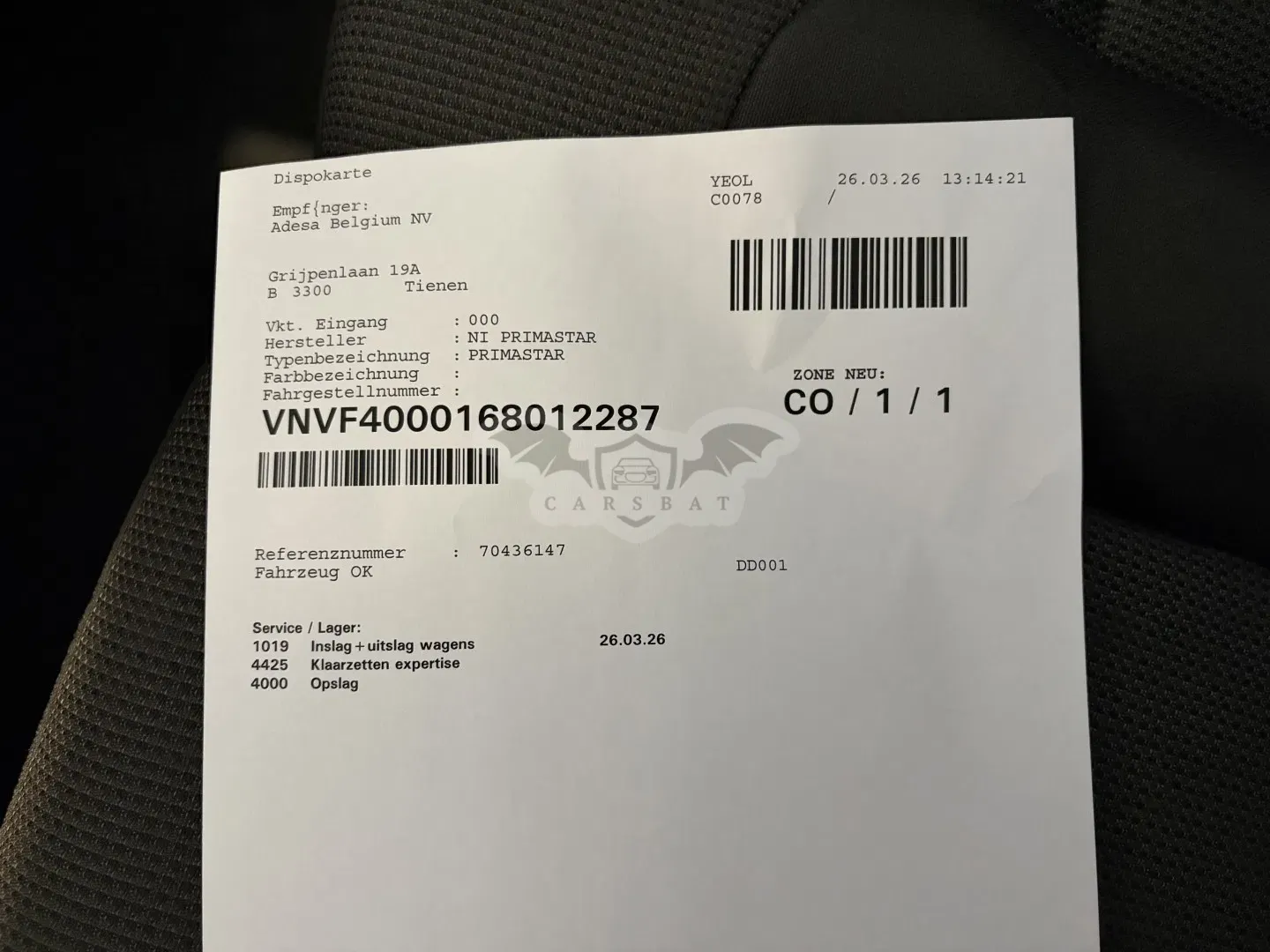 Nissan NV300 2.0 DCI 2021