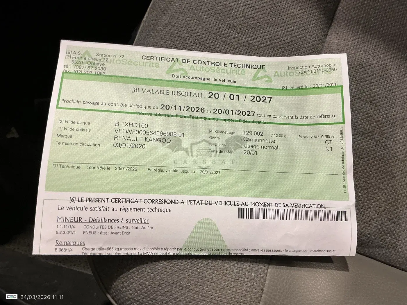 Renault Kangoo Express 1.5 DCI Comfort 2020