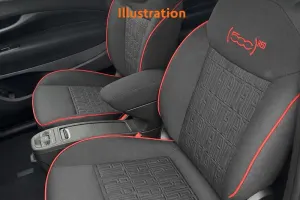 Fiat 500 C Red 2025